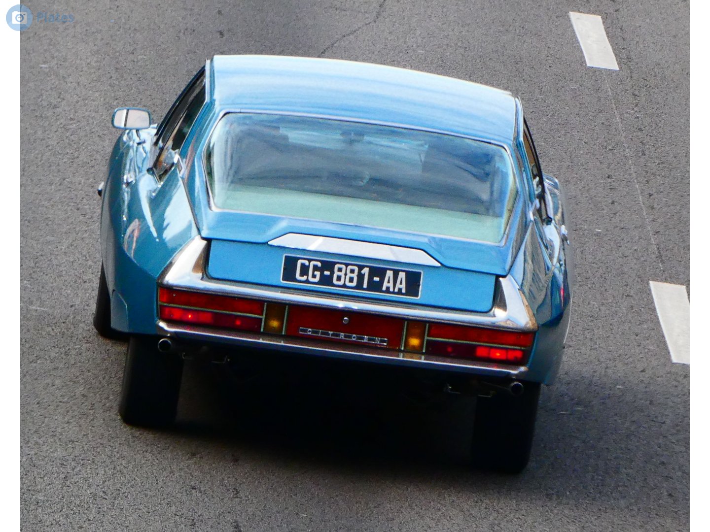 CG-881-AA, Citroёn SM 1st gen (S), 1970–1975