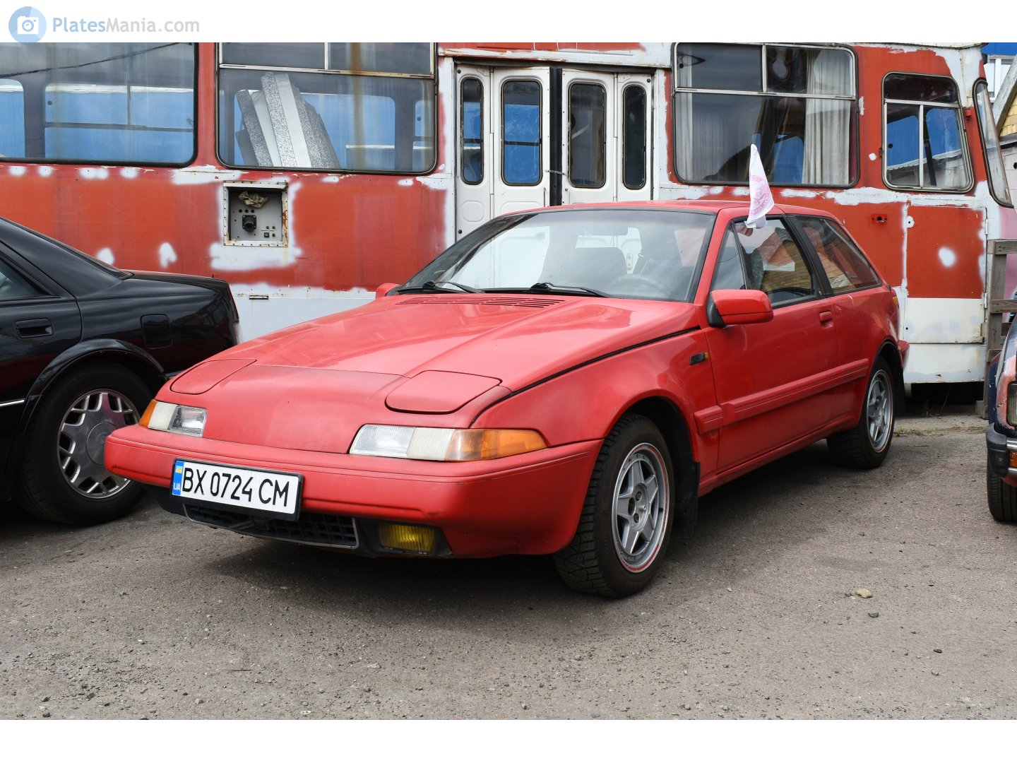 BX 0724 CM, Volvo 480 1st gen (482), 1986–1995