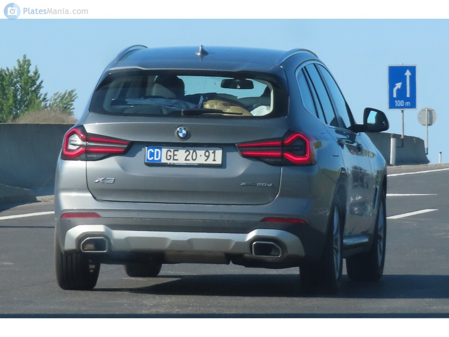 CD GE 20-91, BMW X3 3rd gen (G01), facelift, 2021–2024