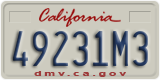 California, Commercial vehicles (12345A6)