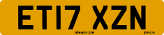 License plate of the United Kingdom, 2001 year system