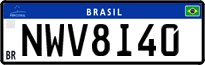 License plate of Brazil, Private owners (Mercosul)