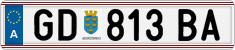License plate of Austria, Regular plates