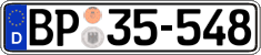 German license plate, Authorities and federal agencies