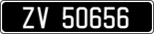 License plate of Ireland, Oldtimers