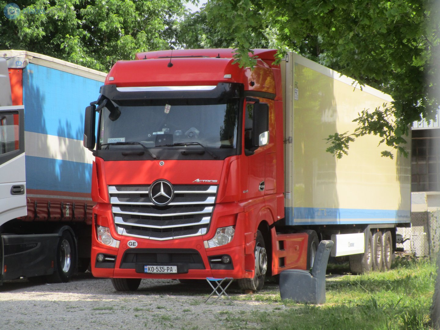 KO-535-PA, Mercedes-Benz Actros 3rd gen (MP4/MP5), 2011–