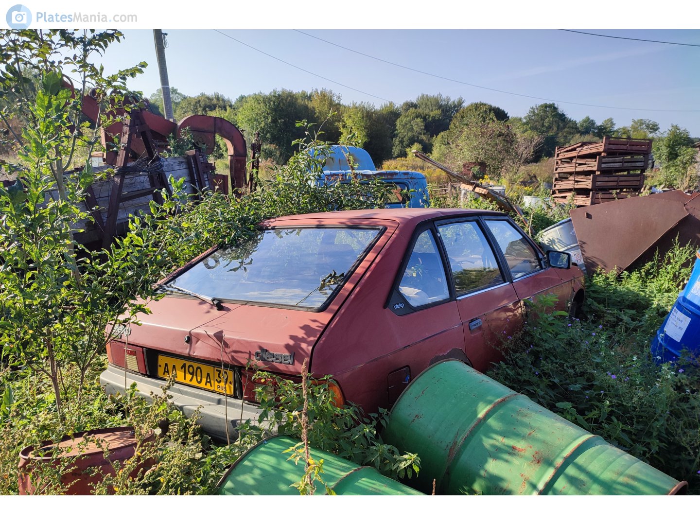 аа 190 а 39, Moskvich (AZLK) 2141 2141, 1986­–1998