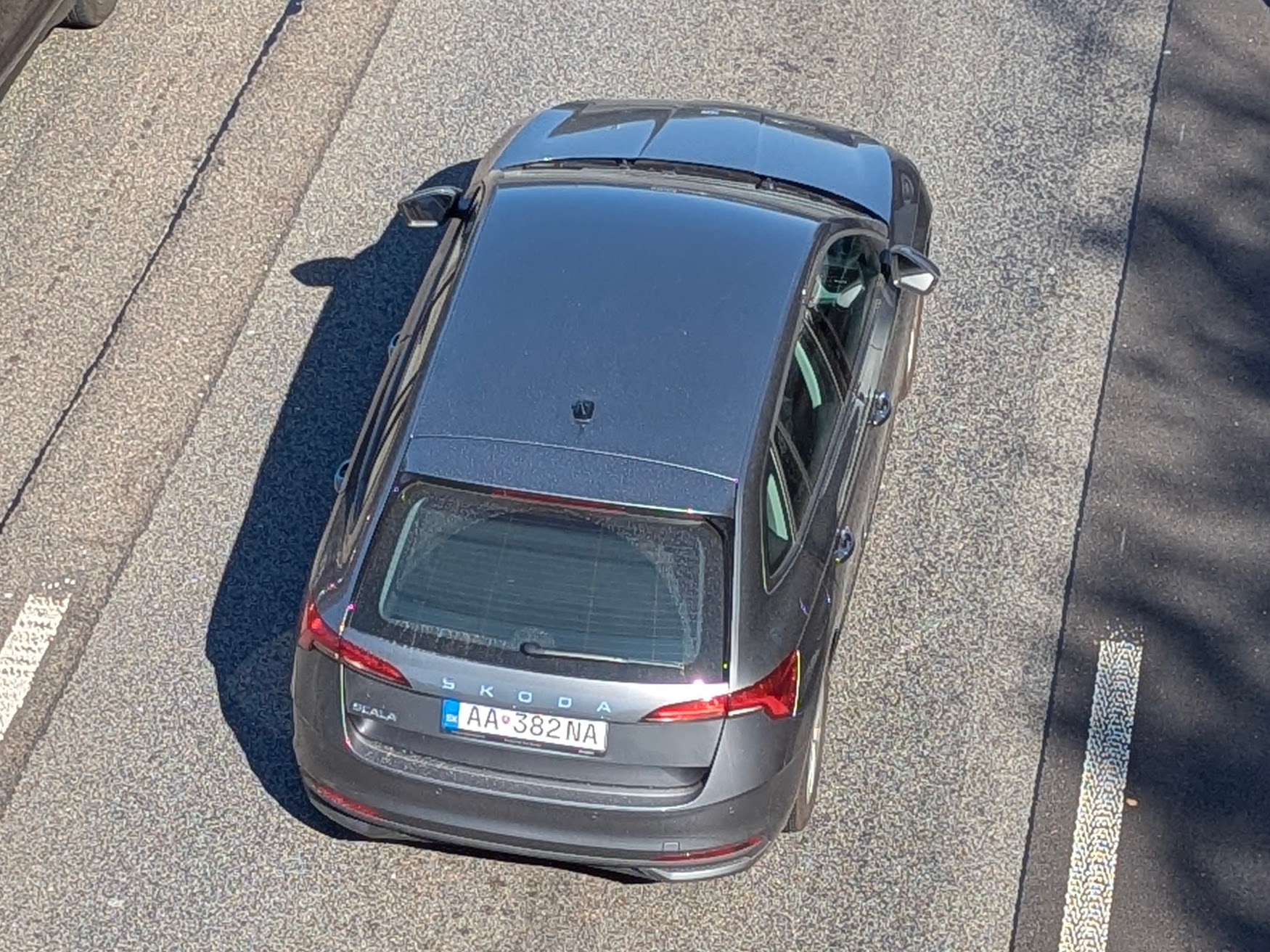 AA 382NA, Skoda Scala 1st gen (NW), facelift, 2023–