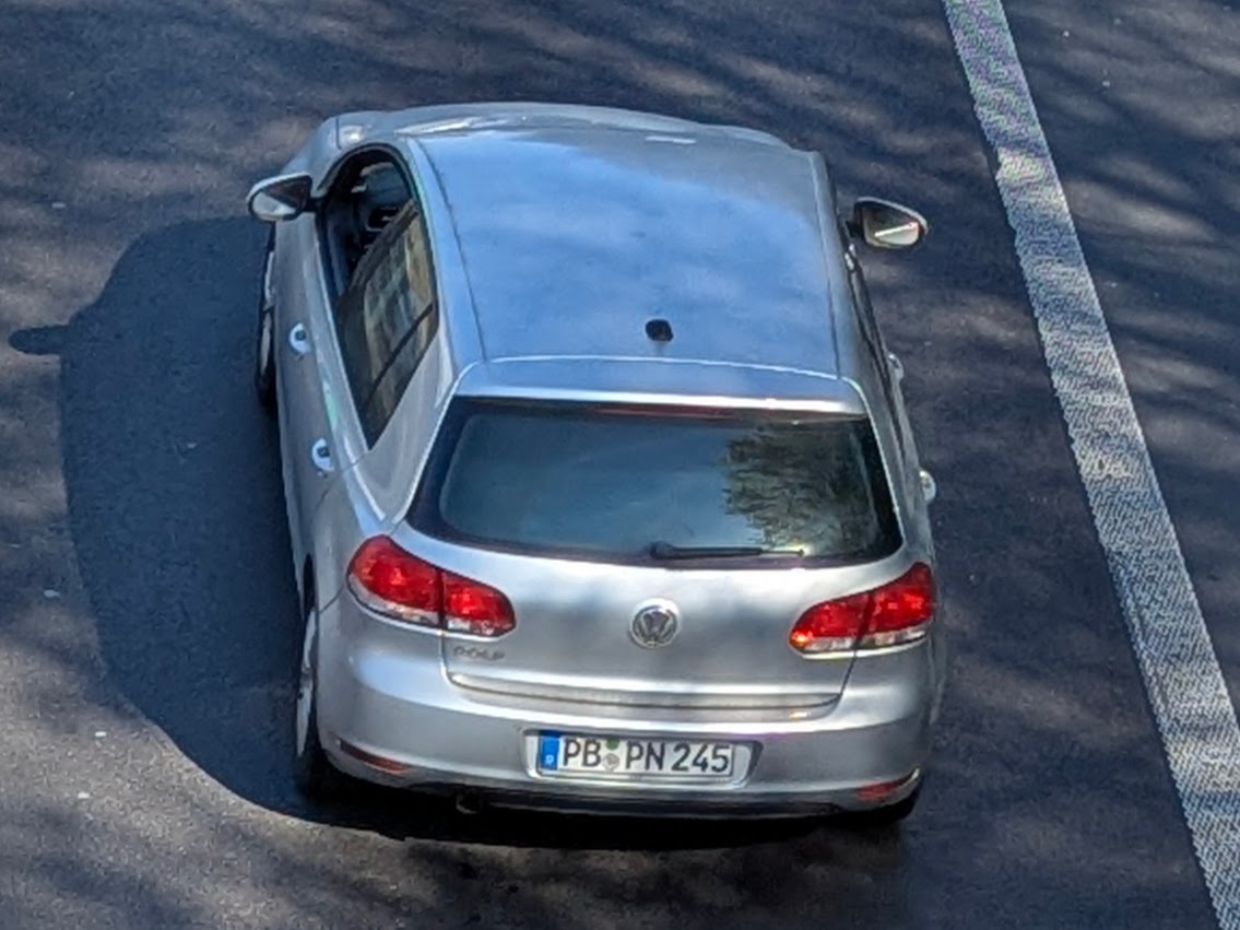 PB PN 245, Volkswagen Golf 6th gen 5-door Hatch (5K), 2008–2013