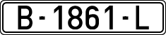 License plates of Spain, 1971 year series