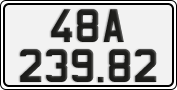 License plate of Vietnam, Cars