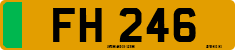 License plate of the United Kingdom, 1903 year system