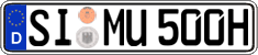 German license plate, Plates for oldtimers (type 