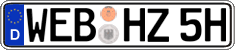 German license plate, Plates for oldtimers (type 
