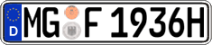 German license plate, Plates for oldtimers (type 