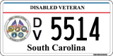 South Carolina, Military (A12345 / AB12345)