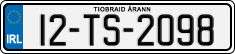 License plate of Ireland, Regular plates