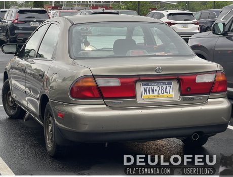 MVW-2847, Mazda Protegé