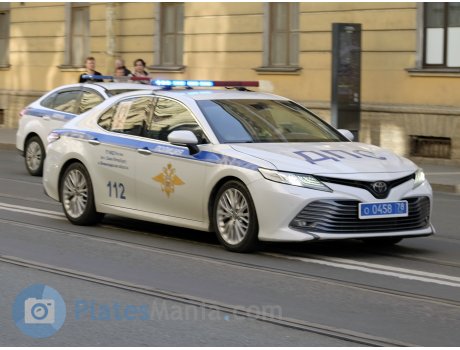 о 0458 78, Toyota Camry