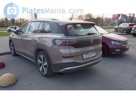 с572рм198, Volkswagen ID.6