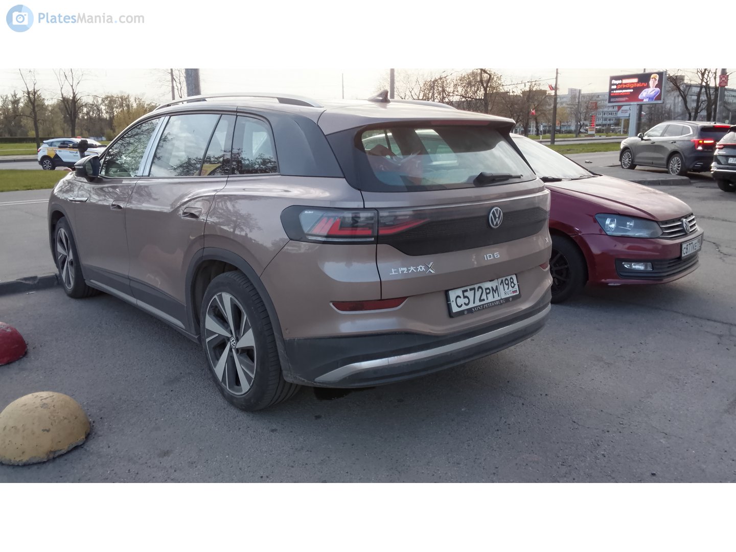 с 572 рм 198, Volkswagen ID.6 1st gen X (E7; CN-market), 2021–