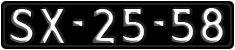 License plate of Portugal, Regular plates
