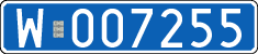 License plates of Poland, Diplomatic