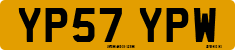 License plate of the United Kingdom, 2001 year system