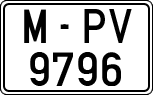 License plates of Spain, 1971 year series