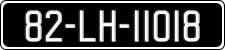 License plate of Ireland, Regular plates