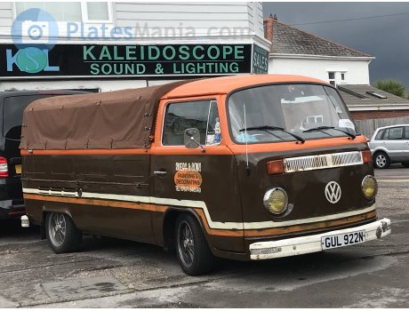 GUL 922N, Volkswagen Transporter