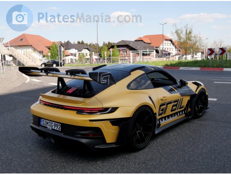 SIM G 992, Porsche 911