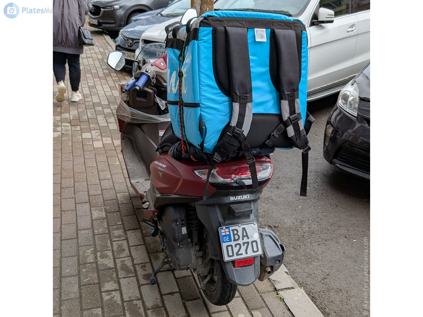 BA 0270, Suzuki Burgman / Skywave 4th gen 125 Street, 2023–