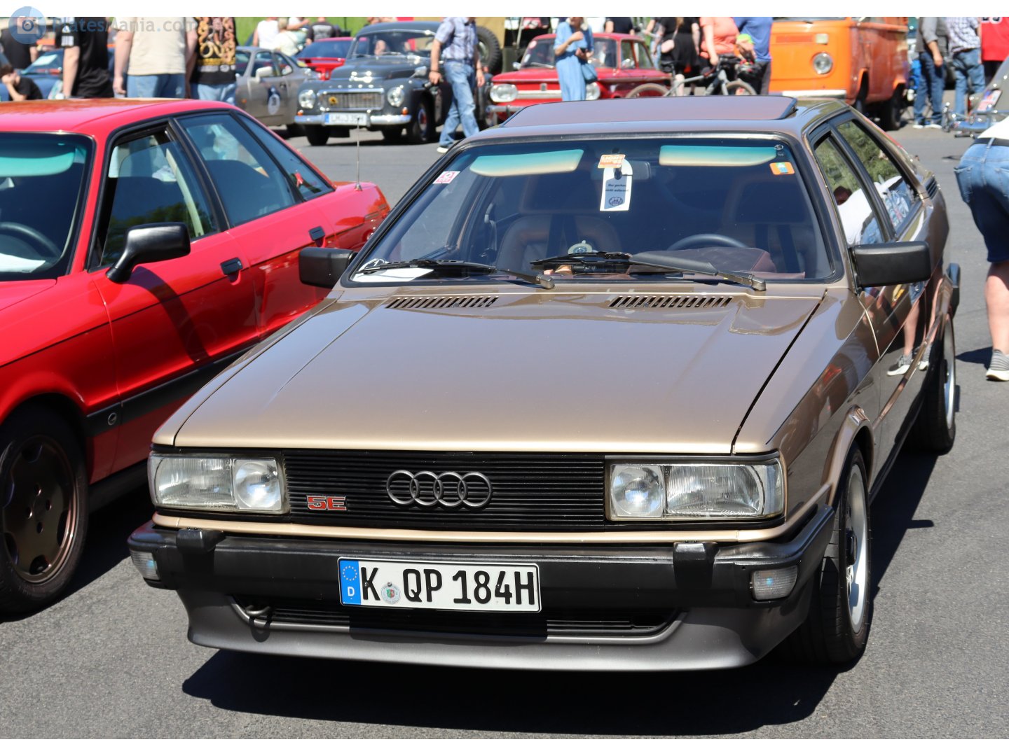 K QP 184 H, Audi Coupé 1st gen (B2/81/85), 1980–1988