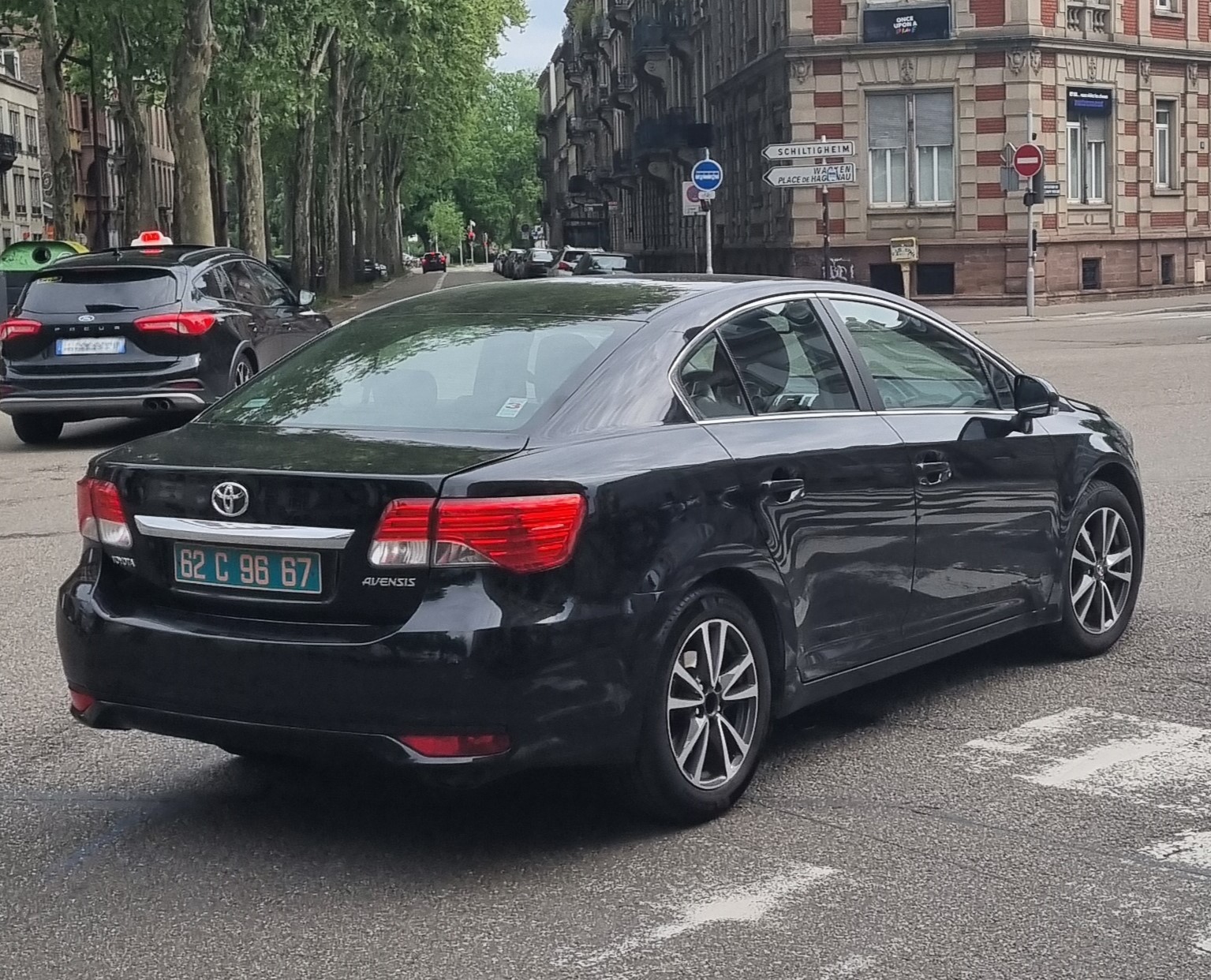 62 C 96 67, Toyota Avensis 3rd gen Sedan (T270), 1st facelift, 2011–2015