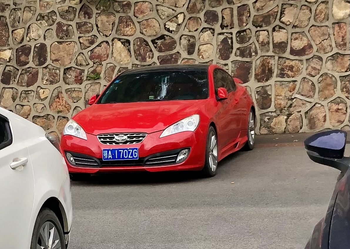 鄂A·170ZG, Hyundai Rohens Coupe 1st gen (BK; CN-market), 2008–2011