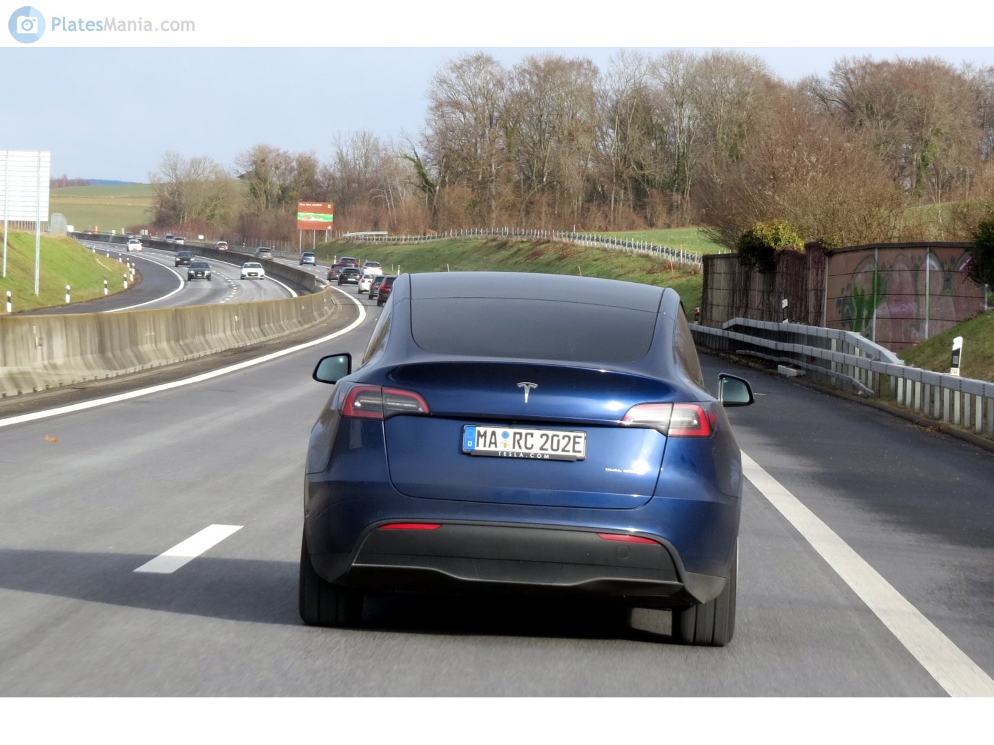 MA RC 202 E, Tesla Model Y 1st gen (5YJY), 2020–2025