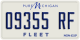 Michigan, Rental Fleet (12345 RF)