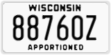 Wisconsin, Apportioned (12345A)