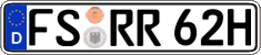 German license plate, Plates for oldtimers (type 