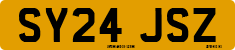 License plate of the United Kingdom, 2001 year system