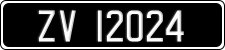 License plate of Ireland, Oldtimers