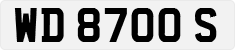 License plate of Singapore, Special vehicles