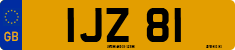 License plate of the United Kingdom, 1932 year system
