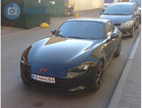 KA 4444 BA, Mazda MX-5/Miata