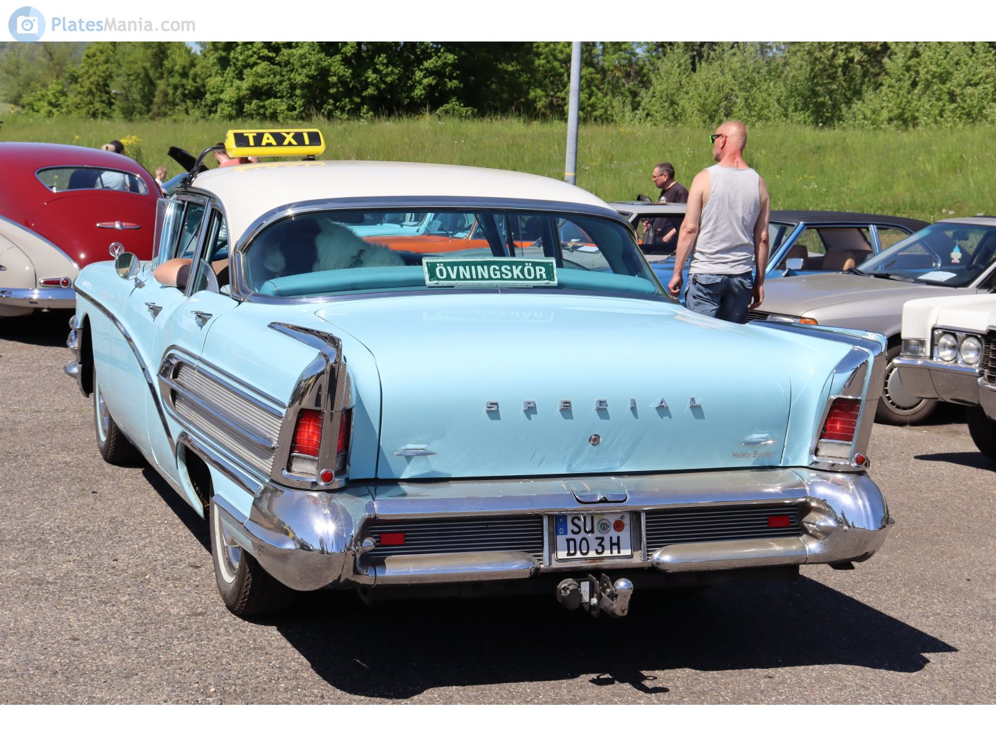 SU DO 3 H, Buick Special 2nd gen 1958 4-door Sedan (41; B-body), 8th facelift, 1957–1958