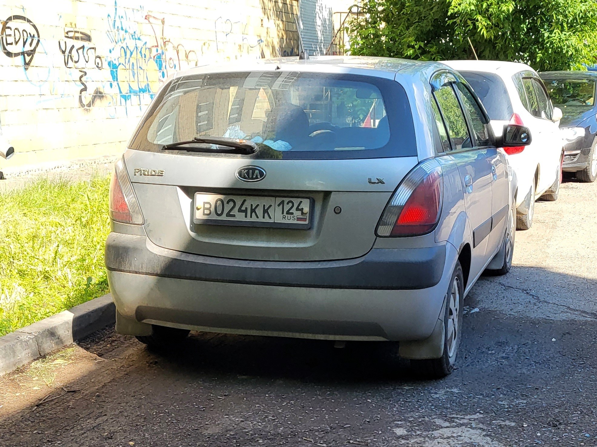 в 024 кк 124, Kia Pride 2nd gen Hatch (JB; KR-market), 2005–2009