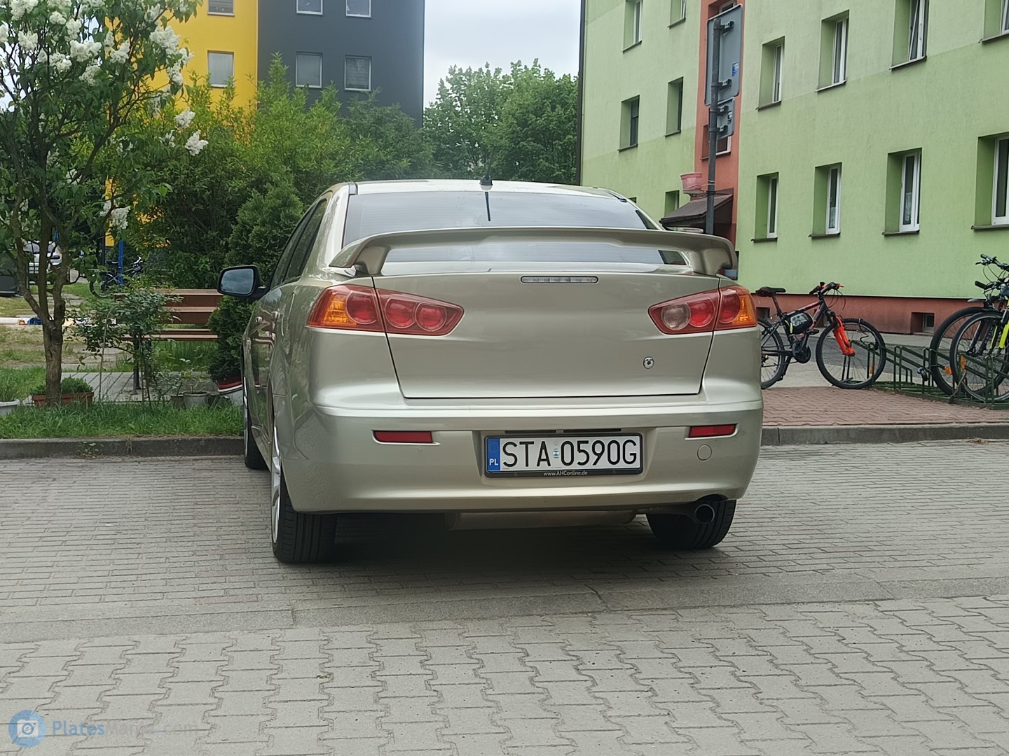 STA 0590G, Mitsubishi Lancer 8th gen Sedan (CY/CX), 2007–2019