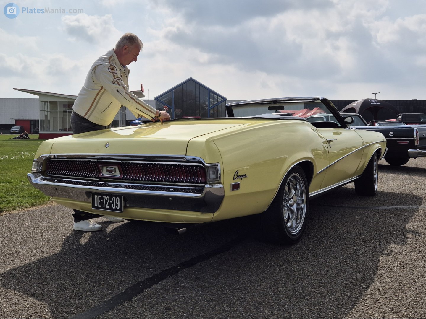 DE-72-39, Mercury Cougar 1st gen 1969 2-door Convertible (76A/76B), 1st facelify, 1968–1969