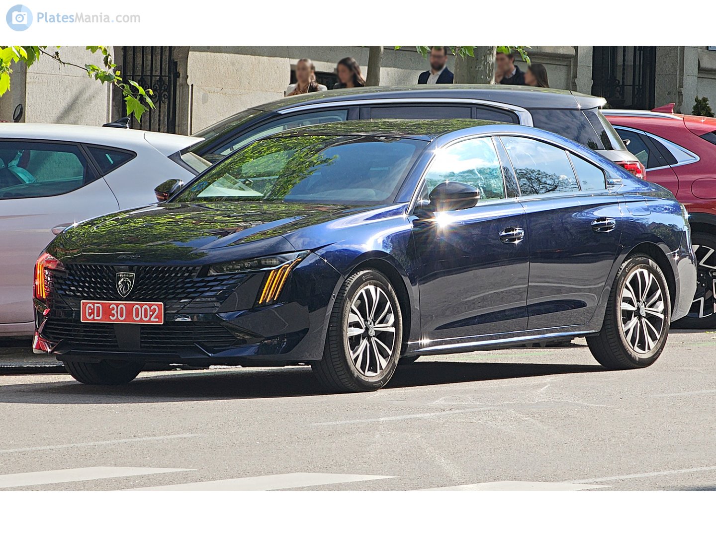 CD 30 002, Peugeot 508 2nd gen Sedan (R83), facelift, 2023–